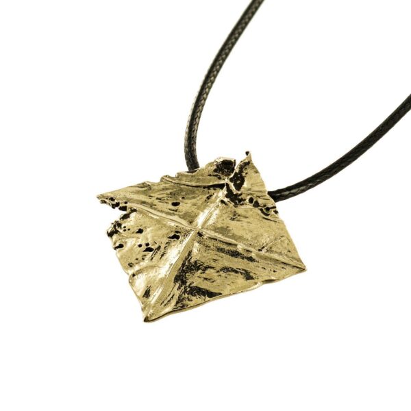 Pendentif "Le dernier tableau" de Zdzislaw Beksinski (doré) – Image 6