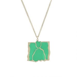 Métroanonymus pendant Jade