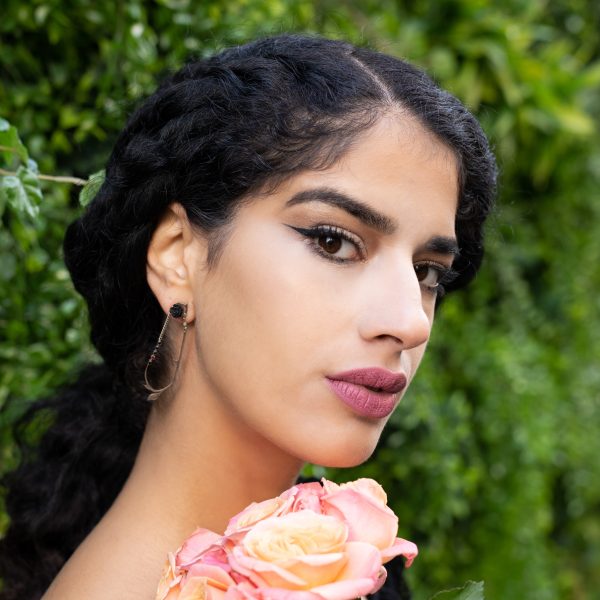 Kolczyki Rose Sauvage z kryształkami Swarovski® - obrazek 3