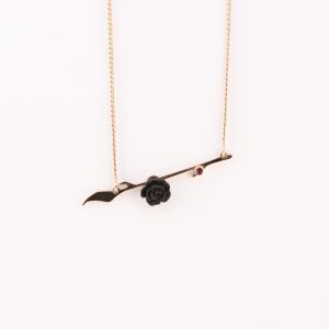 RD Rose Sauvage Pendant with Swarovski® crystal