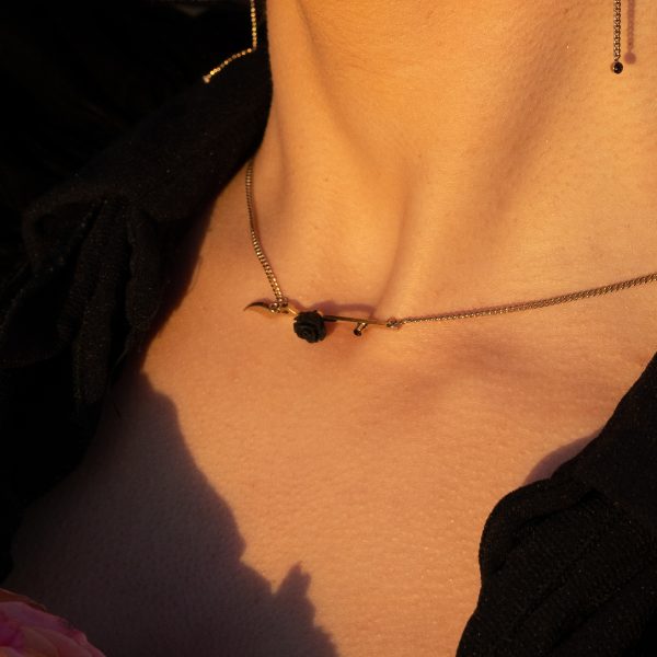 Naszyjnik Rose Sauvage z kryształkiem Swarovski® - obrazek 4