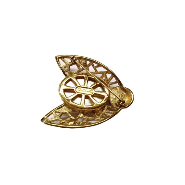 Gold-plated Cicada brooch, Christian Dior - Image 2