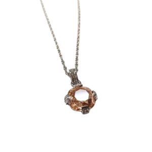 Swarovski necklace with crystal pendant